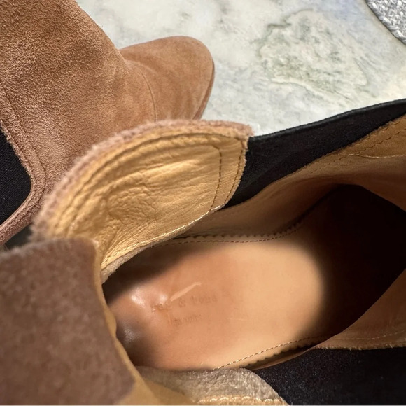 Rag & Bone Tan Suede Chelsea Boots - Women’s 39 - Picture 9 of 13
